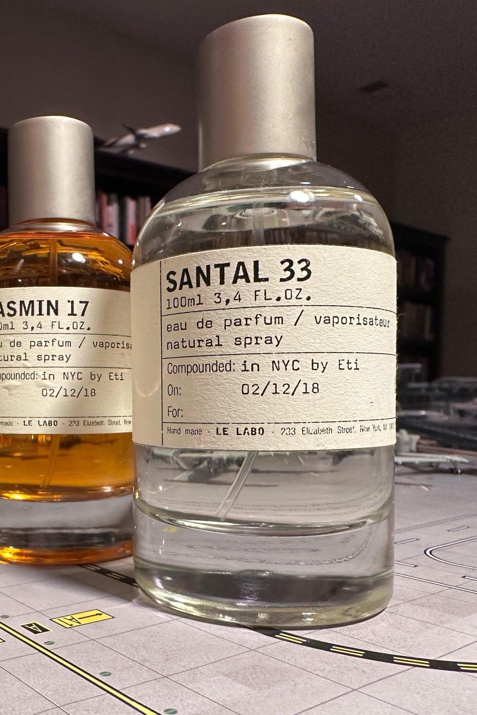 santal 33 sample