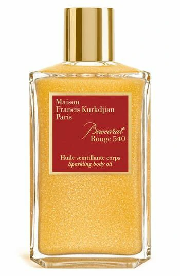 Maison Francis Kurkdjian Baccarat Rouge 540 Scented Sparkling Body Oil at Nordstrom