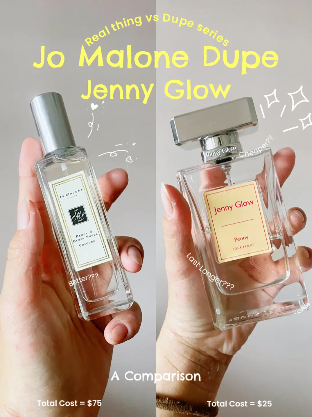 Jo Malone Dupes from Zara