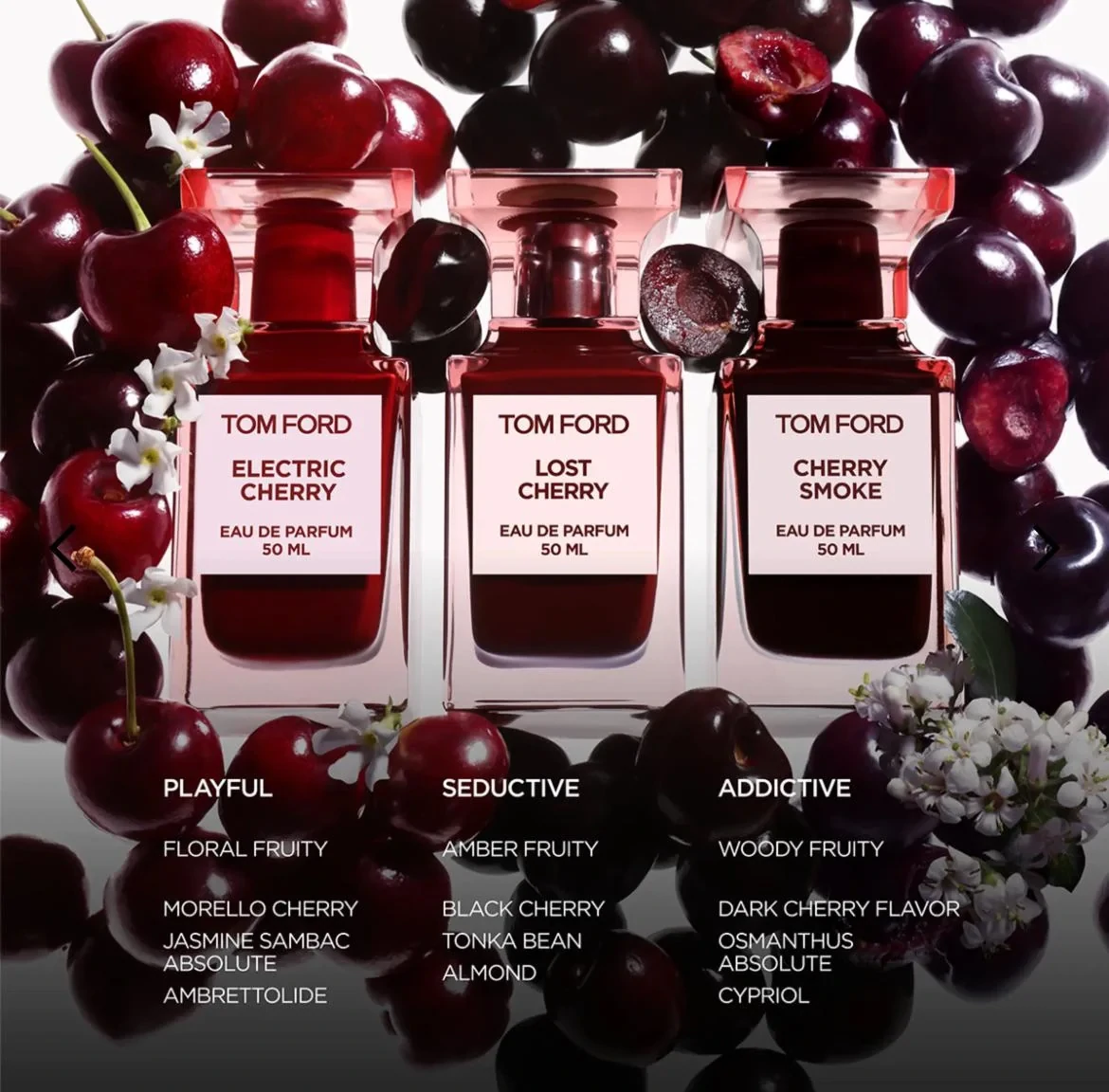 what is the dupe for any of the tom ford cherry perfumes v0