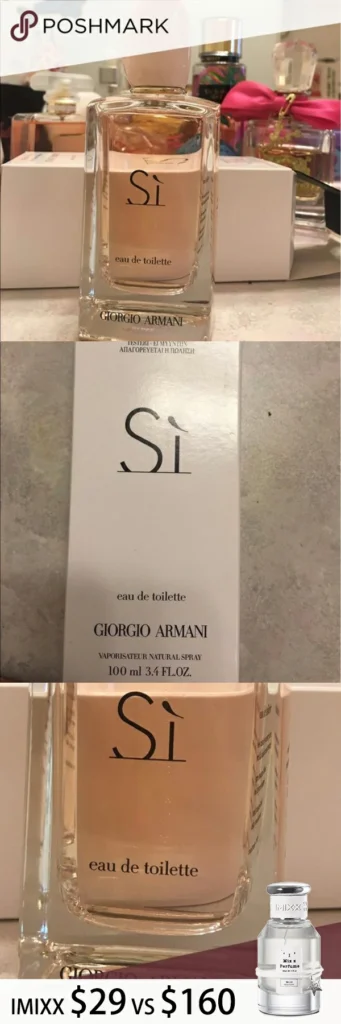 si by armani perfume