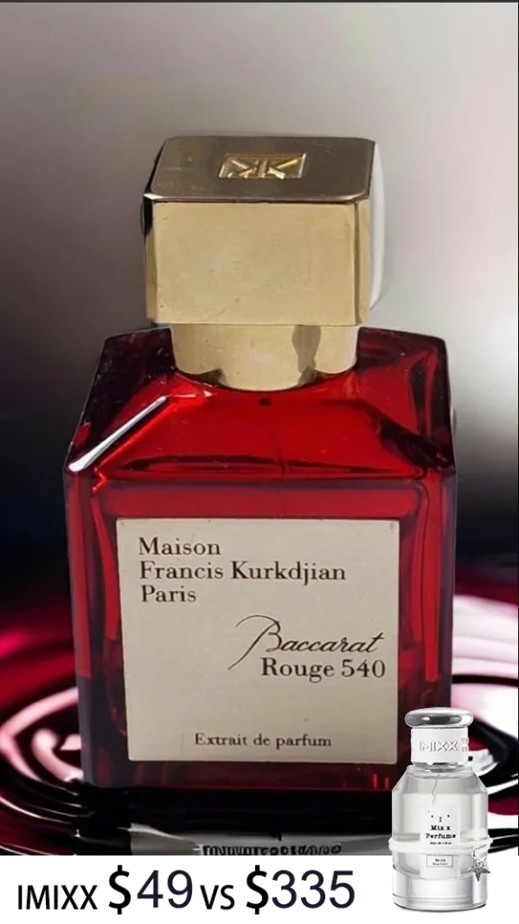 inspired by baccarat rouge 540