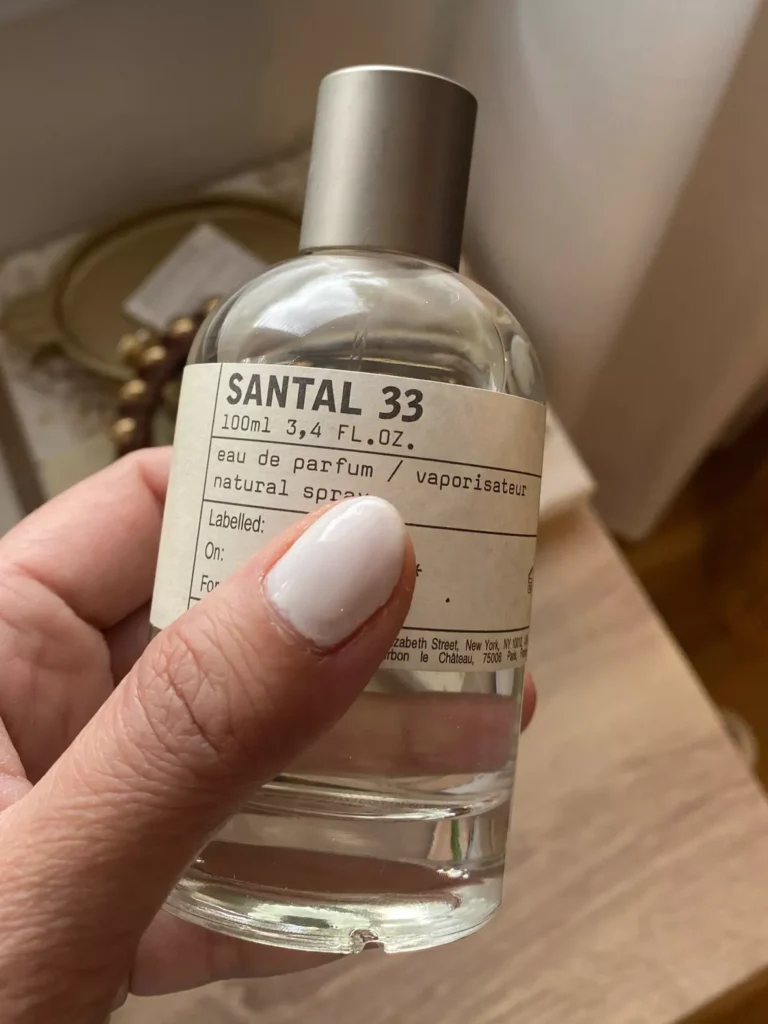 santal 33 ingredients