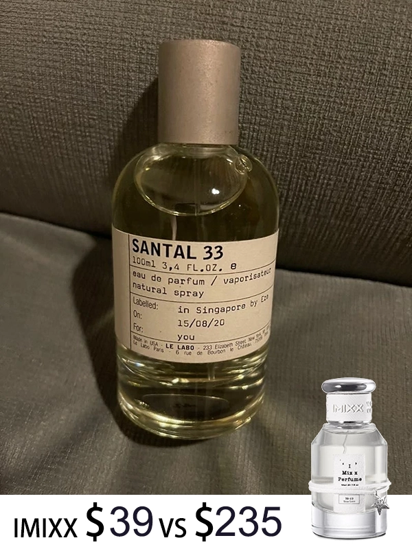 santal 33 le labo dupe