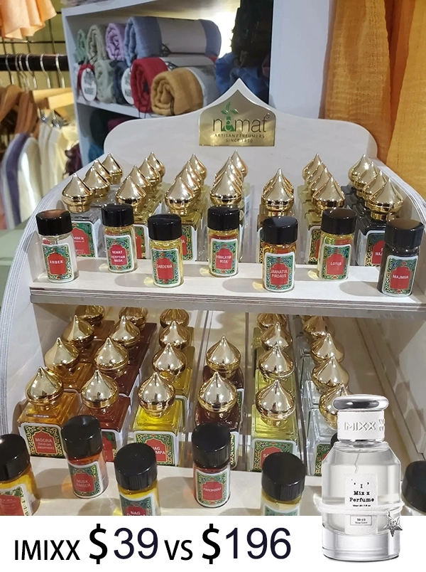 Nemat perfume oil display