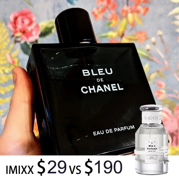 Bleu de Chanel Floral Background