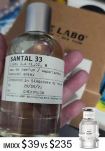 Which is the best Le Labo Santal 33 dupe? Discover top affordable alternatives. 2 santal 33 vs another 13