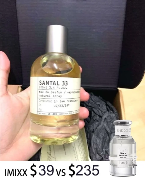 santal 33 ingredients