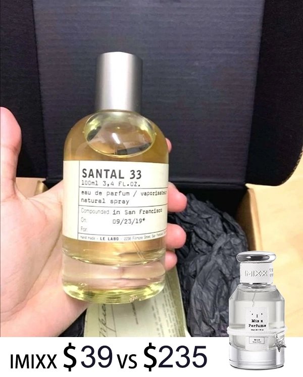 santal 33 ingredients