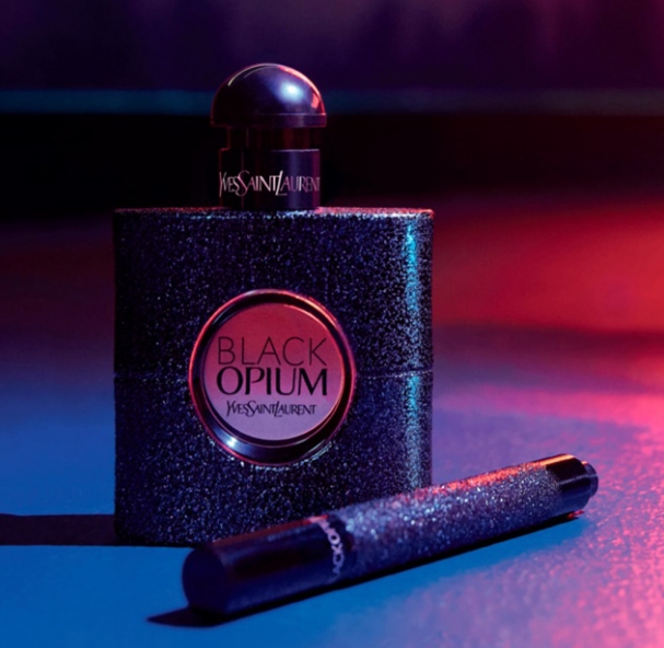 inspired by Black Opium perfume