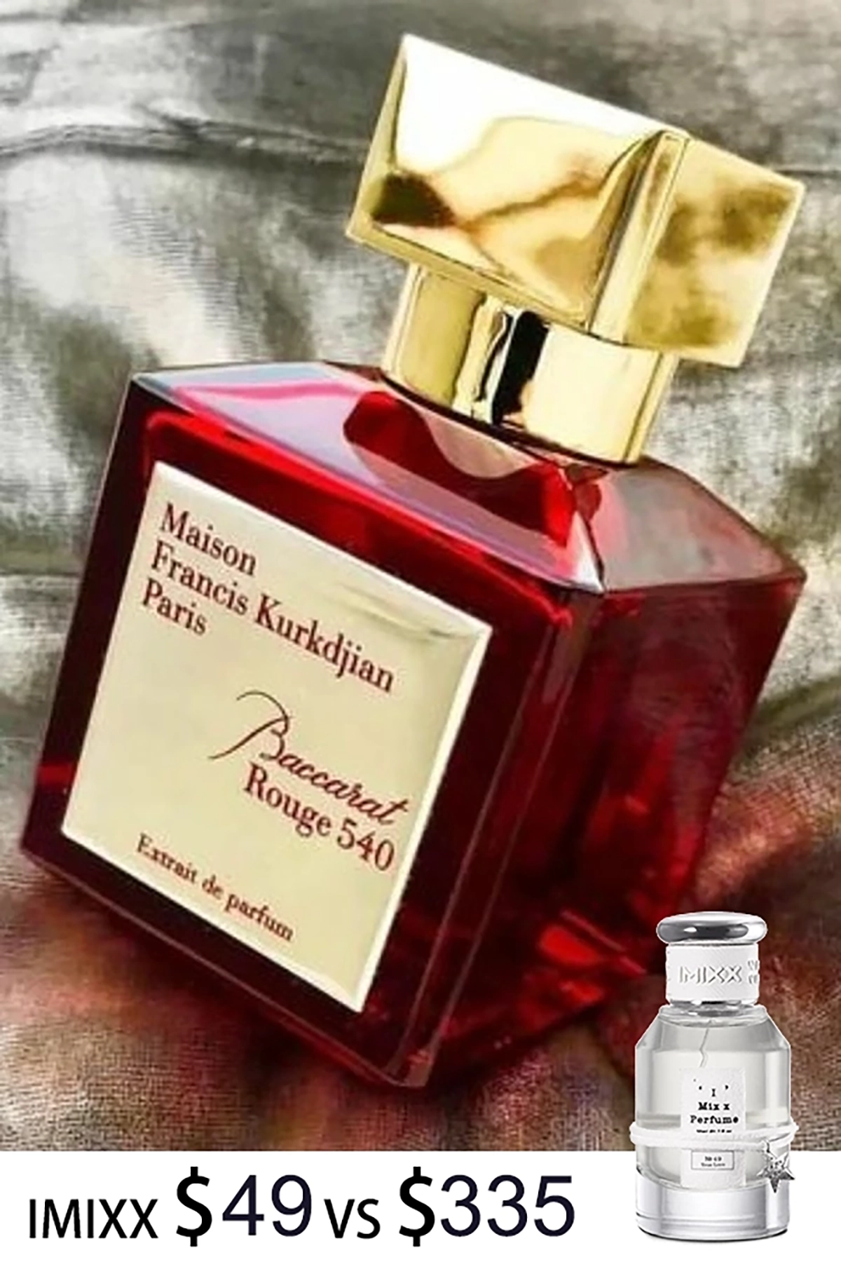 Dupe for Maison Francis Kurkdjian Baccarat Rouge 540