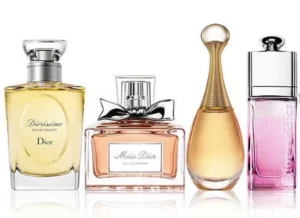 Side-by-side cost and packaging breakdown of a $250 traditional luxury sweet fragrance perfume versus an affordable factory-direct sophisticated gourmand perfume.