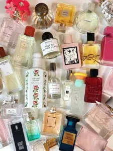 Extrait de Parfum concentration test comparing a $300 brand name fragrance with a long-lasting designer inspired perfume dupe.