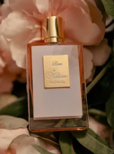 Love Don't Be Shy orange blossom and vanilla fragrance notes compared to the identical iMixx Perfumes laboratory crafted bottle.