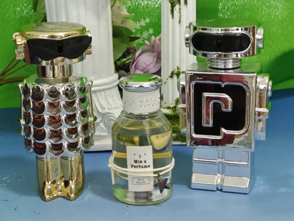 Side-by-side cost breakdown comparing a $250 traditional luxury designer perfume with a $75 factory-direct clean perfume.