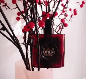 A visual breakdown comparing the packaging, oil concentration, and price of a luxury designer fragrance next to an affordable Extrait de Parfum alternative.