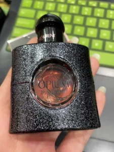 YSL Black Opium luxury perfume compared with an affordable coffee vanilla fragrance alternative