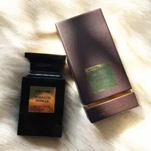 Side-by-side comparison of a $300 luxury winter fragrance and a premium factory direct Tom Ford Tobacco Vanille clone alternative.