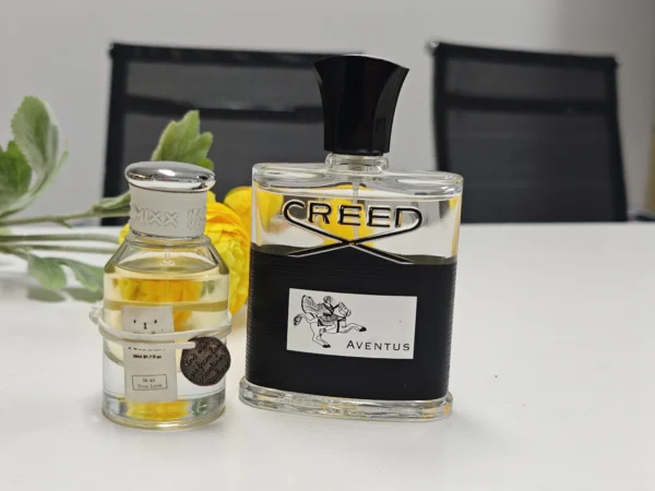 How to Choose the Best Creed Aventus Dupe in 2026: A Fragrance Formulator’s 7-Test Guide to Scent Accuracy, Longevity & Value 1 Creed Aventus and IMIXX No.35 perfume bottles side by side for an original vs inspired fragrance comparison