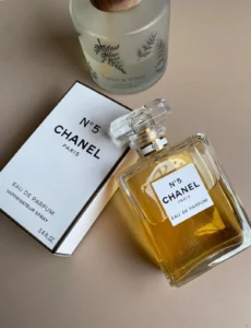 Chanel No. 5 luxury fragrance compared with an affordable aldehydic floral perfume alternative